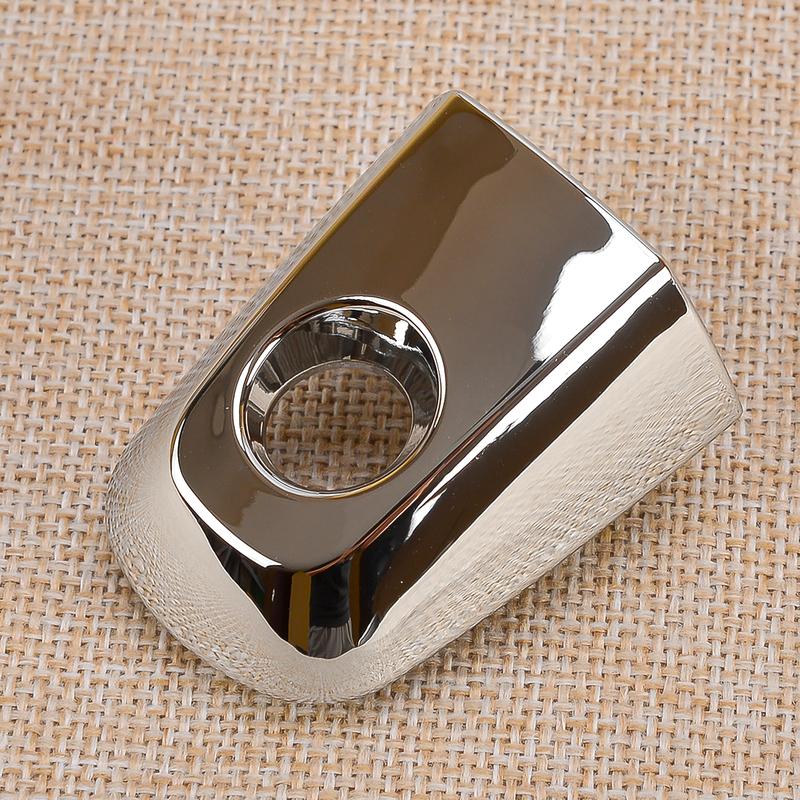 5716A065 Наружная крышка ручки двери с отверстием для ключа Хром Подходит для Mitsubishi L200 Trion Montero 2008-2013 2014 2015 Серебристый пластик