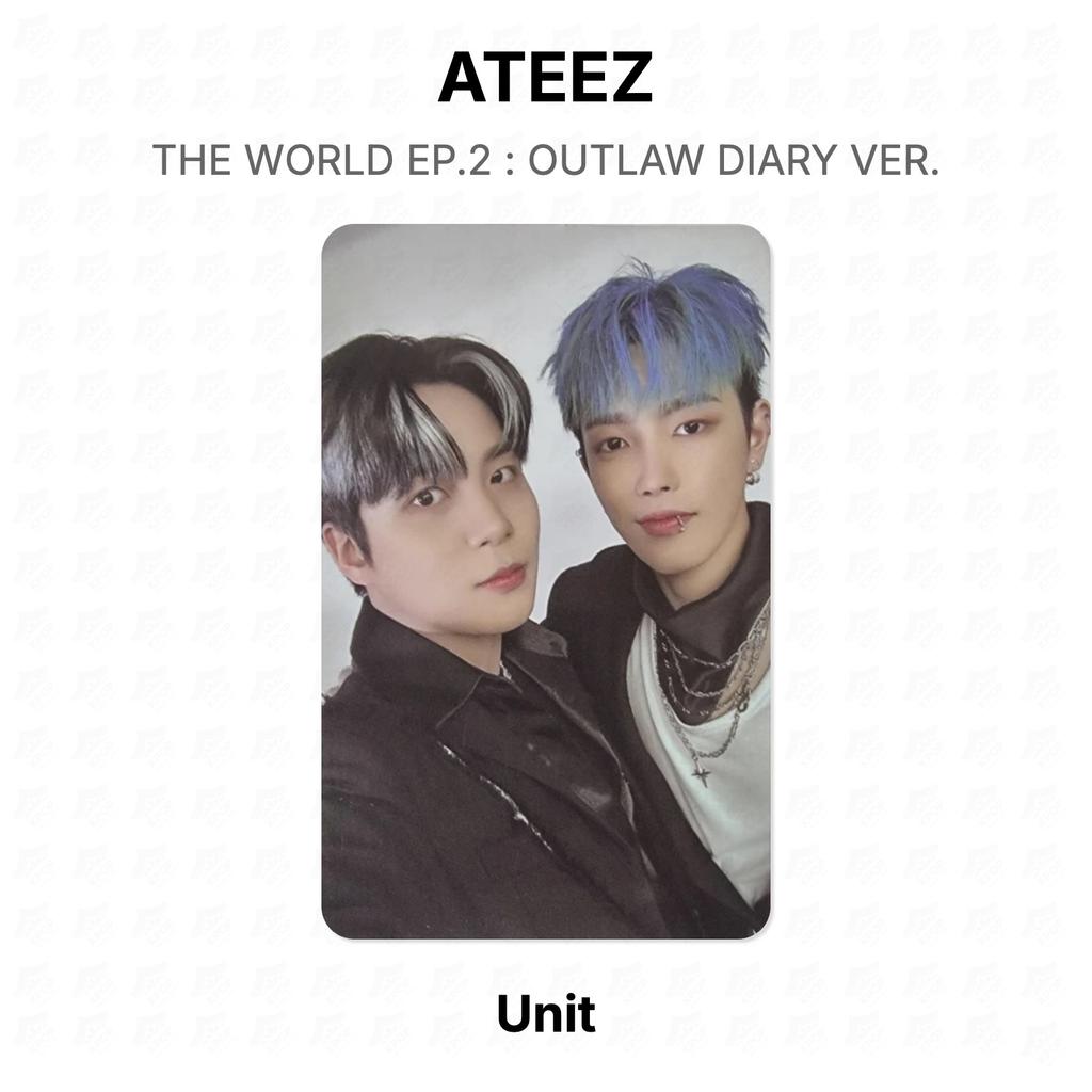 ATEEZ МИР ГП.2 : ДНЕВНИК ПРЕСТУПНИКА ВЕР. Официальная фотокарта