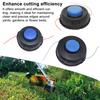 Lawn Mower Trimmer Head T25 T35 Trimmer Head for Hus 124l 125l 128l Dual-String T45 Trimmer Head for Hus T45 T45X Replacement