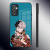 Чехол для телефона Jujutsu Kaisen Аниме Инумаки Тоге Для Samsung S24 Ultra S23 S22 S20 Fe S21 Plus A54 A34 A24 A53 A13 A16 Стеклянный Чехол
