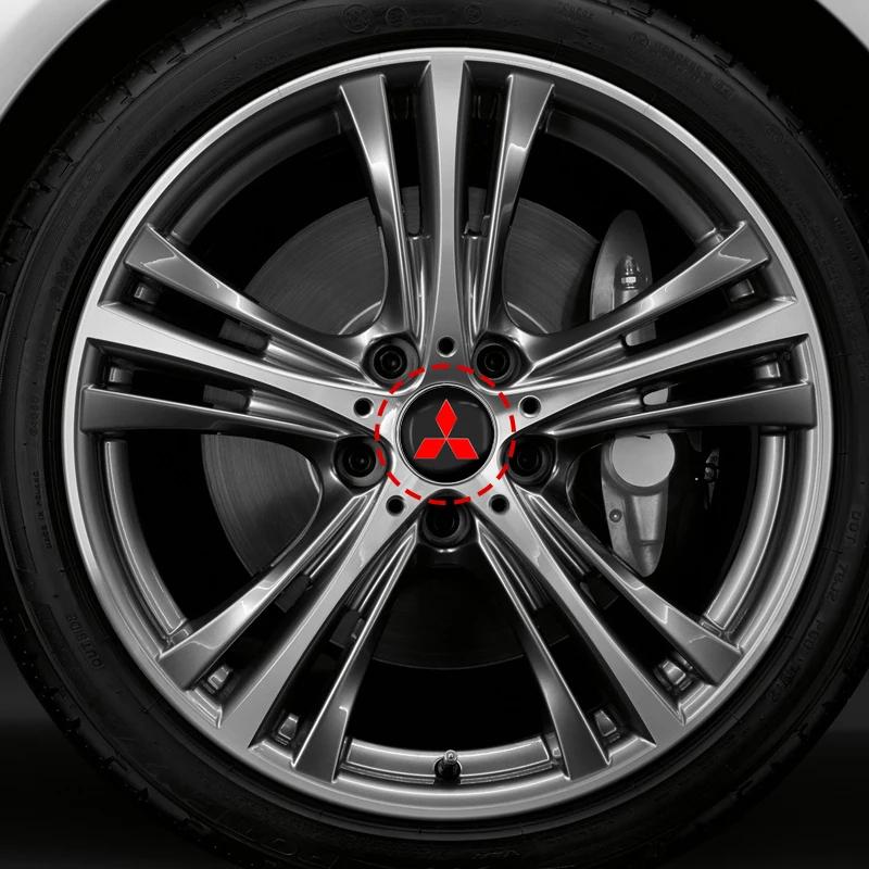 Car Wheel Hub Center badge Caps Rims Wheel Covers For Mitsubishi outlander Triton L200 ASX Mirage Pajero Eclipse Colt Lancer