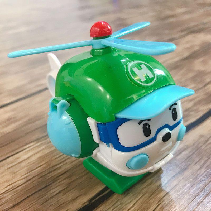 Высококачественный Робокар Поли Рой Эмбер Трансформеры Робот Фигурки Действия Машина Автобус Набор