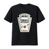 Футболка с принтом винтажной этикетки Heinz Tomato Ketchup для костюма на Хэллоуин, винтажная, стиранная, мягкая, удобная, дышащая