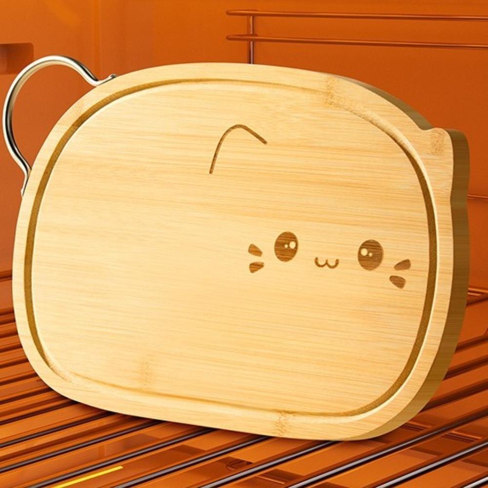 Cartoon Pattern Chopping Board Wood Chopping Blocks Cute Cutting Board  Bread