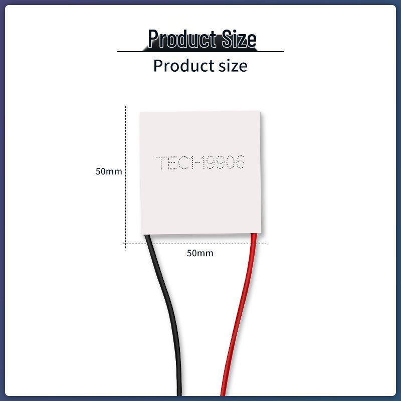 Industrial High-Power 24V Semiconductor Cooling Chip 6ATEC1-19906 50x50mm
