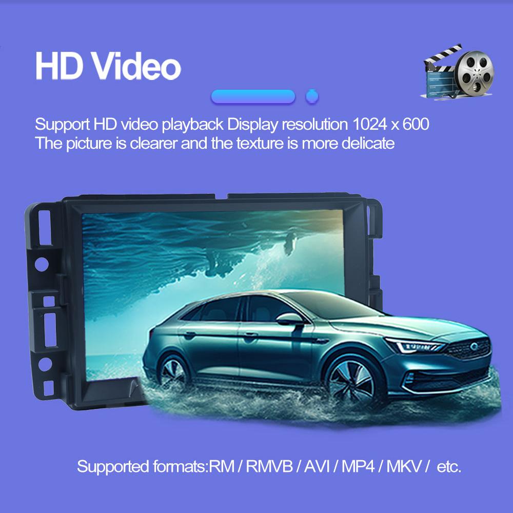 8-дюймовый автомобильный радиоприемник Android для GMC Acadia Savava Sierra Chevrolet Avalanche Suburban Carplay 2Din Autoaudio головное устройство навигация GPS 2+64 ГБ