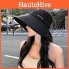 Casual Wide Summer Brim Hat Soft Ice Silk With Letter Design For Safety Sun