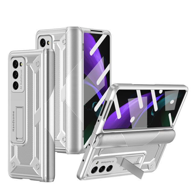 Для Samsung Z Fold 3 Fold3 Чехол-пленка из закаленного стекла на весь корпус и переднюю часть Для Samsung Galaxy Z Fold 3 Zfold3 Аксессуары для телефона Чехол