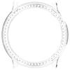 For Coros Pace 3 Clear Watch Case Rhinestone Decorative Hollow Design PC Watch Cover