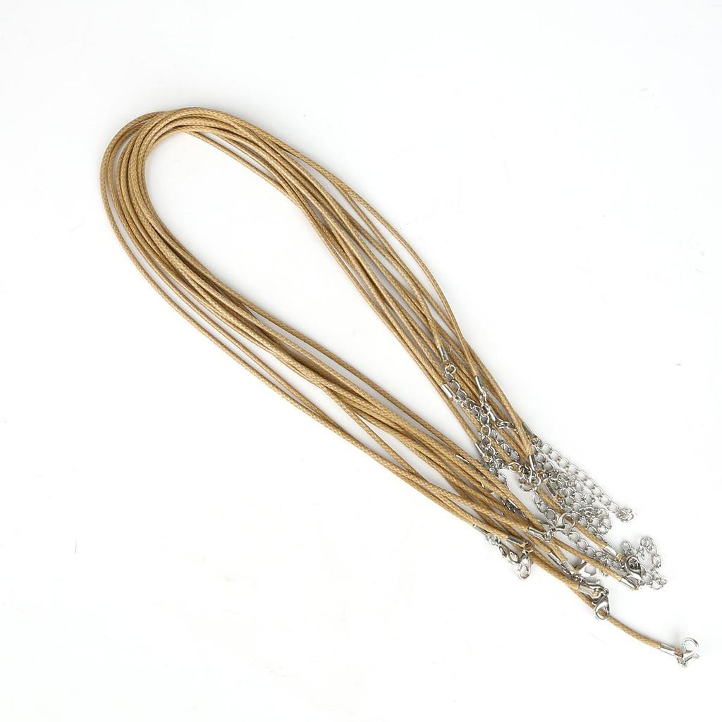 Кожаный шнур из искусственной кожи, веревка-омар для ожерелья и подвески «сделай сам», подвески ручной работы, фурнитура