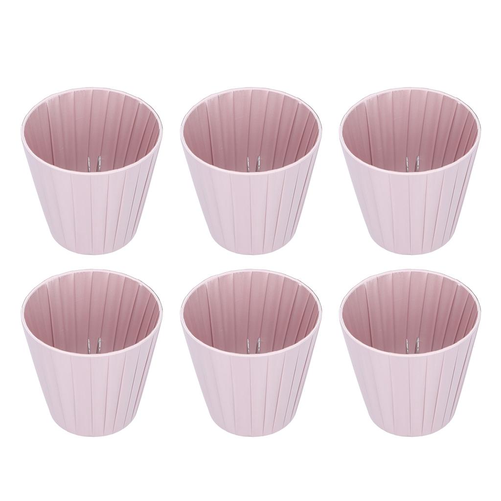 6pcs Chandelier Cloth Lampshade Wall Lamp Clip On Cover Shades Modern Simple Decoration for Home