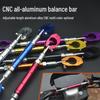 Enhanced Motorcycle Crossbar Balance Handlebar Extension Rod