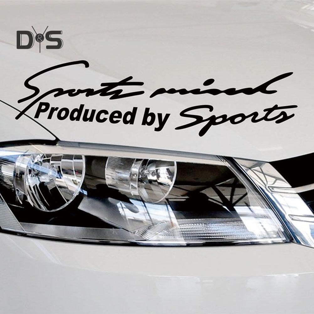 Автомобильные аксессуары, автомобильный Стайлинг, спортивный разум, наклейка, значок, наклейка, авто, наклейка на капот, фары