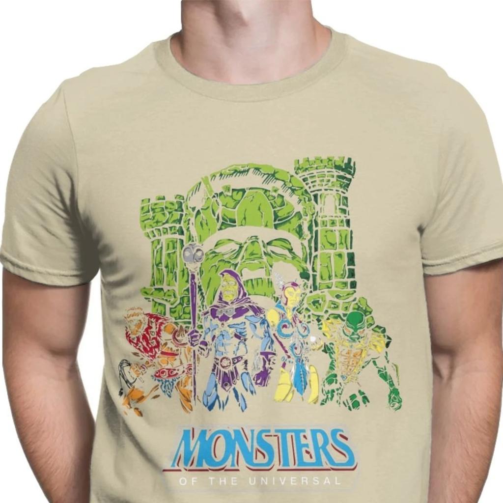 Monsteerrs Of The Universal HeMan Of The Universe Men T Shirts Skeletor 80s SheRa Beasstt Tee T Shirts Cotton