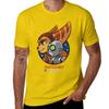 Футболка с героем Ratchet & Clank: Rift Apart фигурки аниме хиппи одежда одежда больших размеров Мужские футболки