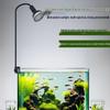 Светодиодный аквариумный светильник полного спектра для роста растений с регулируемым кронштейном