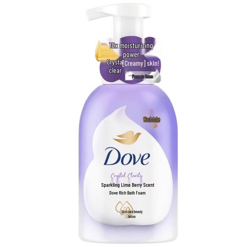 Пена для душа Dove с ароматом лайма и ягод 400 мл