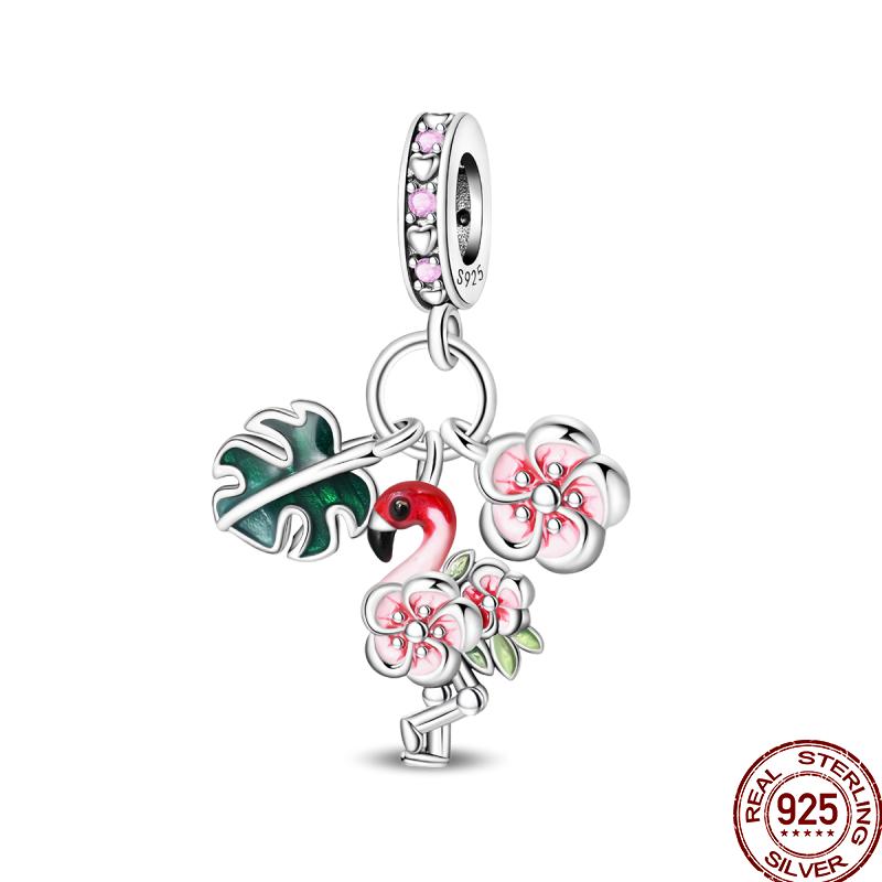 Весенняя коллекция бабочек Медный подсолнух Медведь Бабочка Цветные бусины Подходит для оригинального браслета 3 мм