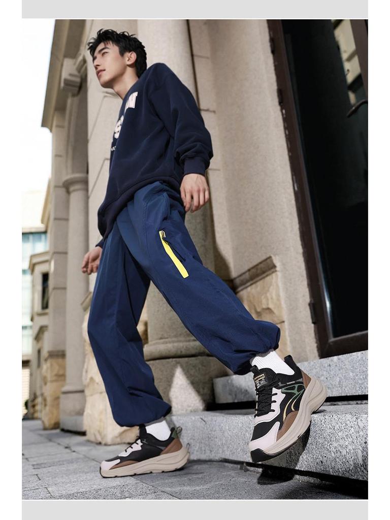 Мужские универсальные низкие повседневные кроссовки - Удобные, амортизирующие, с мягкой подошвой, для улицы и спорта