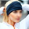 Good Soft Headband Turban Wide Casual Head Wrap Running Women 1pc Yoga Workout New Elastic Stretch Solid Color Hair Accessories Girl
