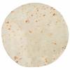 Flannel Baby Swaddle Blanket Round Taco Tortilla Wrap With Hat Photo Prop