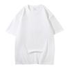 320G Heavy Short-Sleeved T-Shirt Men'S Printed Casual Trend Fashion Loose Bear Bottoming Shirt Half Sleeve