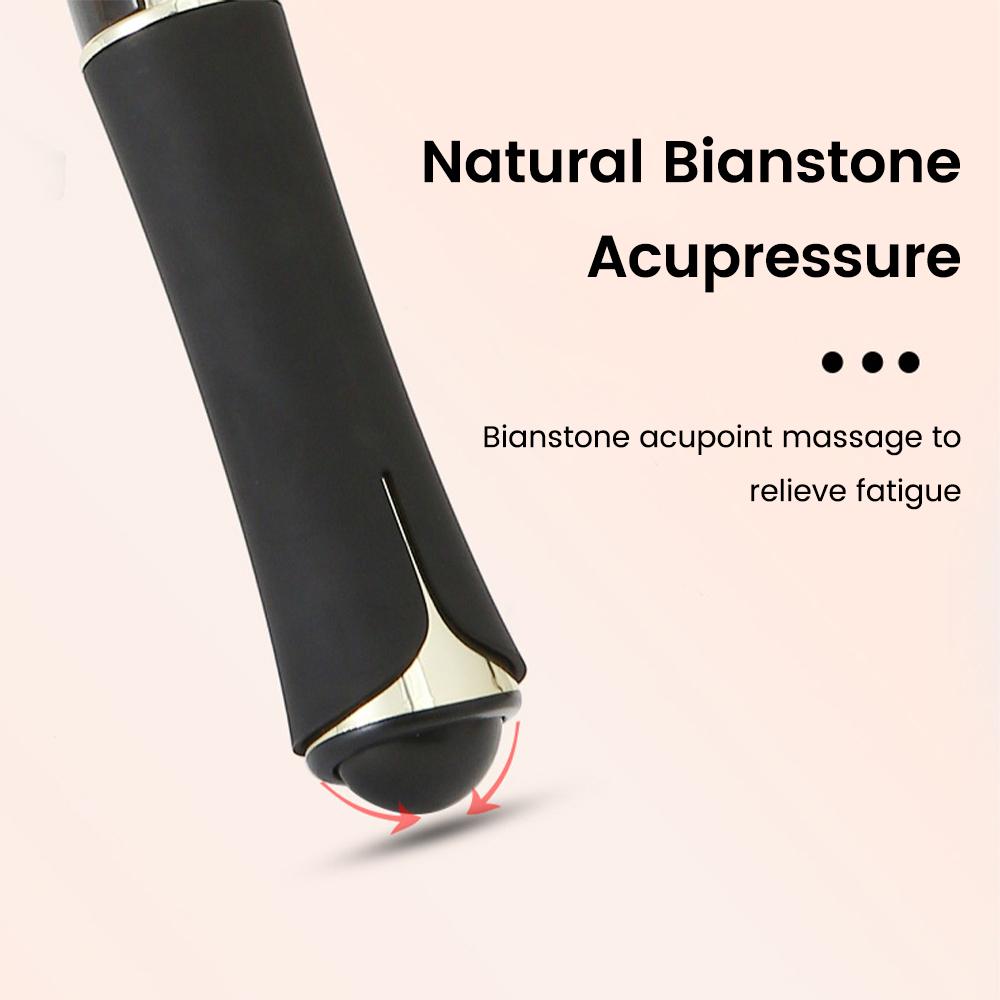 Электрический массажный стик Гуаша Вибрационный массажер от целлюлита для тела Инфракрасная тепловая терапия Скребковый массаж спины и тела Акупунктура