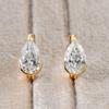 Серьги из стерлингового серебра S925 с квадратным цирконом в форме слезы - 2026 Модные легкие роскошные серьги для женщин