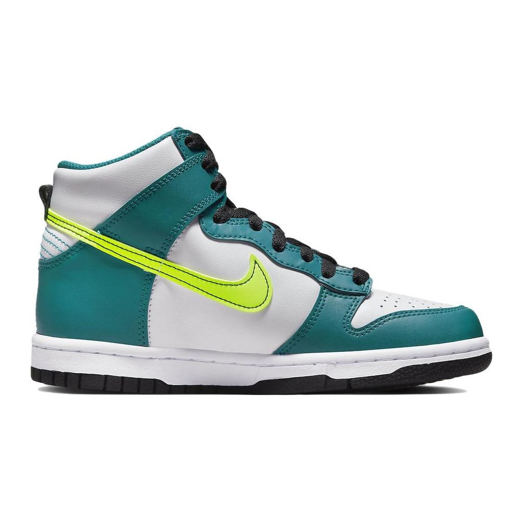 (GS) Nike Dunk High 'Bright Spruce Volt' Kids' DB2179-109