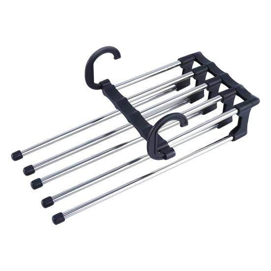 Вешалка для брюк с вращающимся крючком. Прочная несущая телескопическая складная многофункциональная вешалка для брюк. Вешалка для брюк.