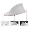 FM/AM Car Shark Fin Antenna Punch-free Auto Roof Shark Fin Aerial  Car Accessories