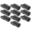 10Pcs pack Kayak Canoe Bungee Shock Cord Hook Bungee Terminal End Tabbed Hooks for Kayaks