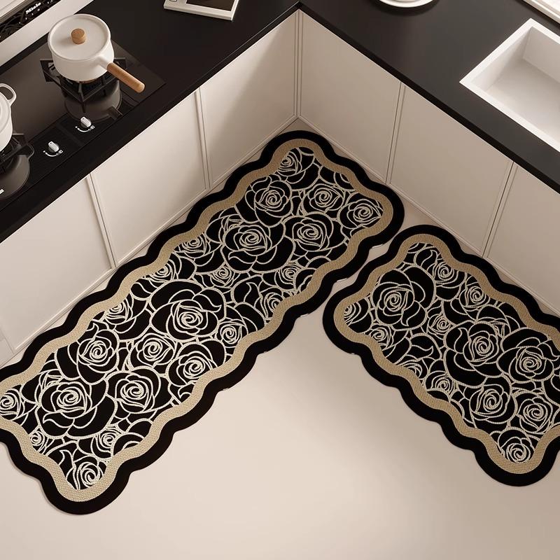 Нескользящий кухонный коврик из диатомовой грязи, водо- и масловпитывающие коврики, домашний декор, абсорбирующий коврик для ванной, противоскользящий коврик для ванной