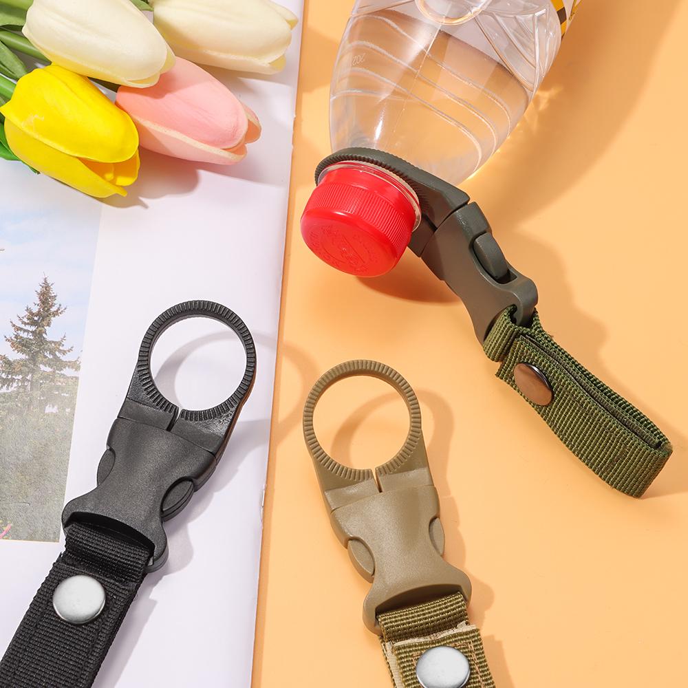 EDC Supplies Backpack Hook Hang Buckle Holder Belt Clips Water Bottle Clip Keychain Carabiner Lock