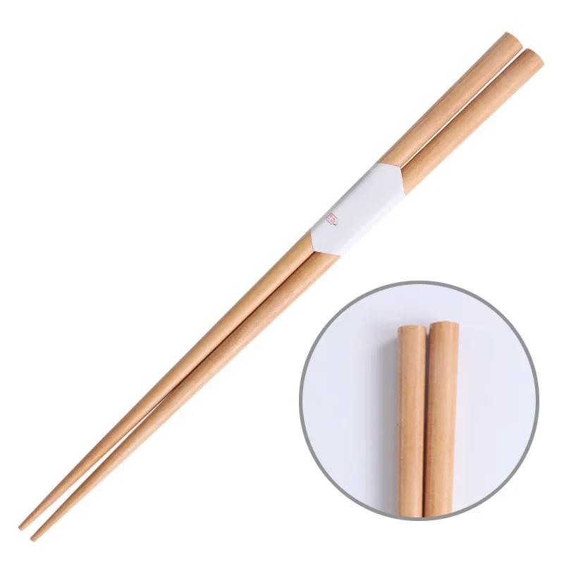Handmade Japanese Natural Chestnut Wood Sushi Chopsticks Set Value Gift Sushi Chinese Food Tie Line