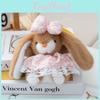 Fluffy Princess Cartoon Skirt Rabbit Doll With Pp Cotton Filling For Gifts