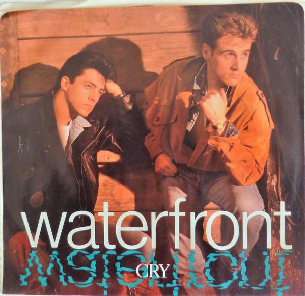 7-дюймовая пластинка WATERFRONT Cry 8711107 Polydor 1988 Канада Рок Б/у