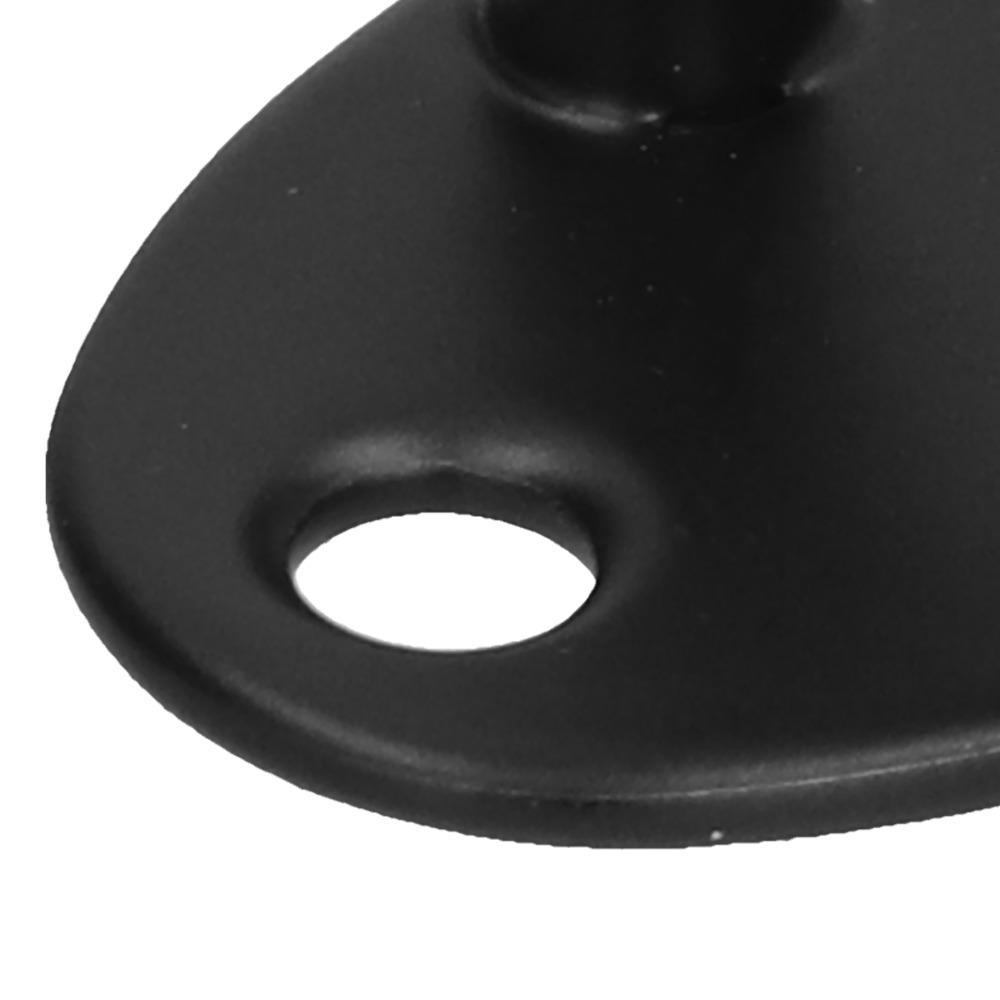 10 Pcs Black Eye Plate U Hook Oval Wall Mount Hooks Hooks Ceiling Hooks Swings