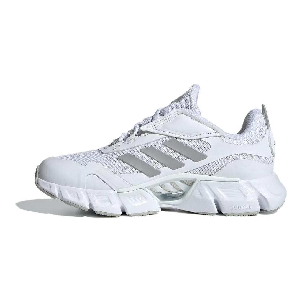 adidas Ткань Climacool Удобные Универсальные Прочные Дышащие Низкие Повседневные Кроссовки Детские Повседневные Кроссовки Белые Серые IF9506