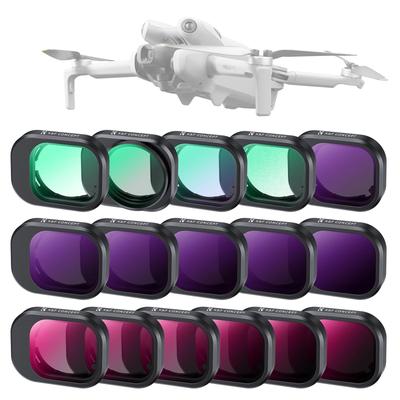 Комплект фильтров для DJI Mini 4 Pro Защита объектива Фильтр ND Фильтр CPL Защита от УФ-излучения Оптическое стекло AGC Высокое пропускание Защитный фильтр Свет
