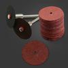 36pcs 25mm Tool Sander Cut Off Cutting Discs Rotary Blade Sheets Grinding Wheels Abrasive Disc