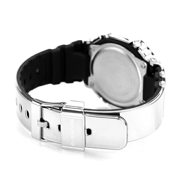 CASIO G-Shock GM-2100YM-8A Fine Metallic Series Analog-Digital 2100 Quartz Men's Watch Silver
