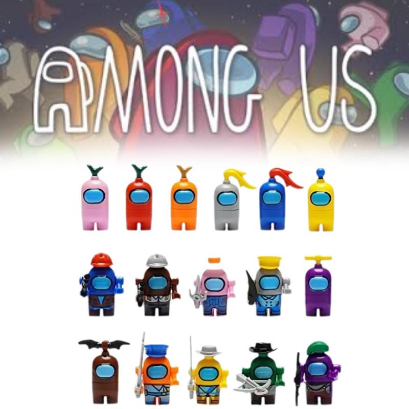 Увлекательные Космос Среди Нас 16 Персонажей Мини Конструкторы Идеально Подходят Для Детских Игр