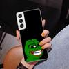 Милые лягушки Вечеринка Грустный Пепе Чехол для телефона Samsung Galaxy S26 S25 Edge S23 S24 Ultra S22 Plus S21 S20 FE Уникальная крышка Мягкий чехол G