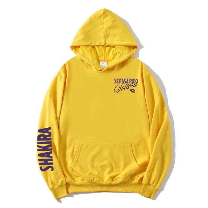 Soltera Hoodie Singer Shakira Graphic Fashion Sweatshirts Long Sleeve Female Pullovers Hooded Women Men Hoody Streetwear