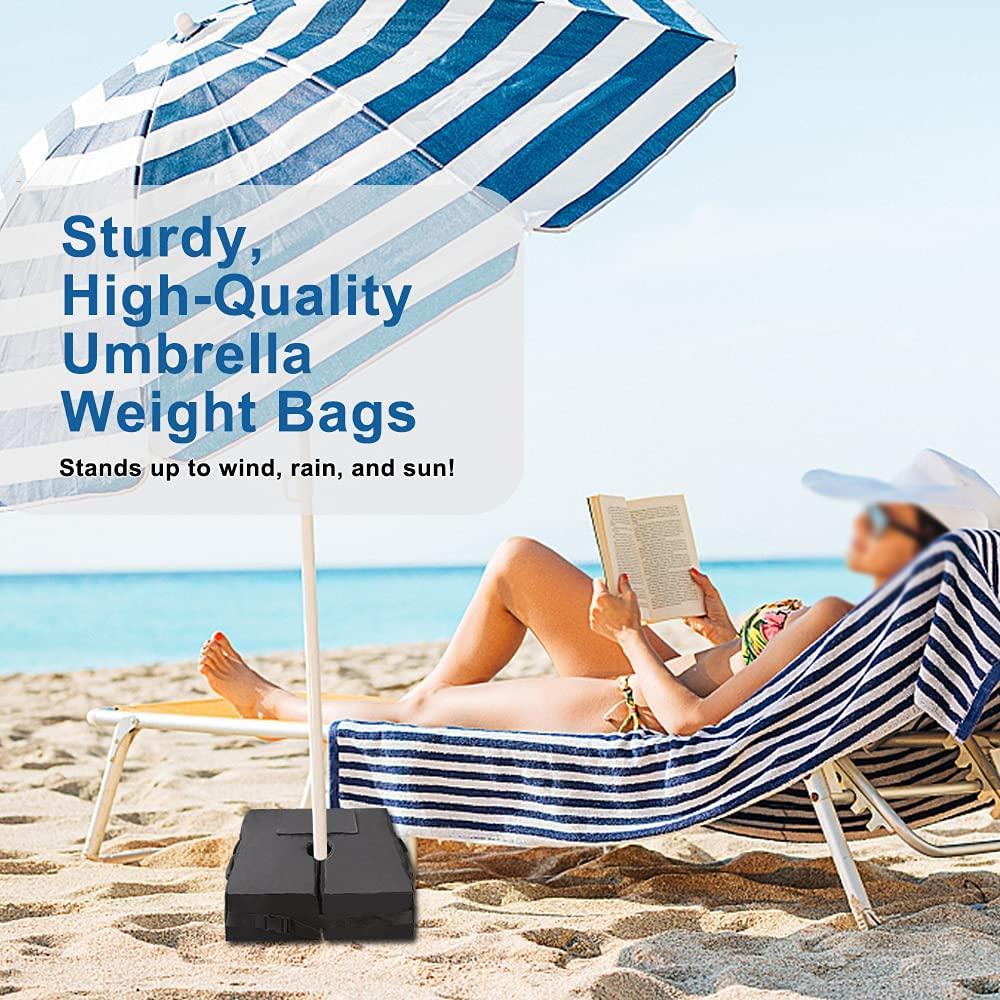 Tent Accessories Wind-Proof Sun Umbrella Base Parasol Base Stand Umbrella Sandbag Fixed Sandbag