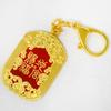 [YISHUI] Счастливый золотой Король Обезьян Фэн-шуй, Брелок, Красный, Амулет