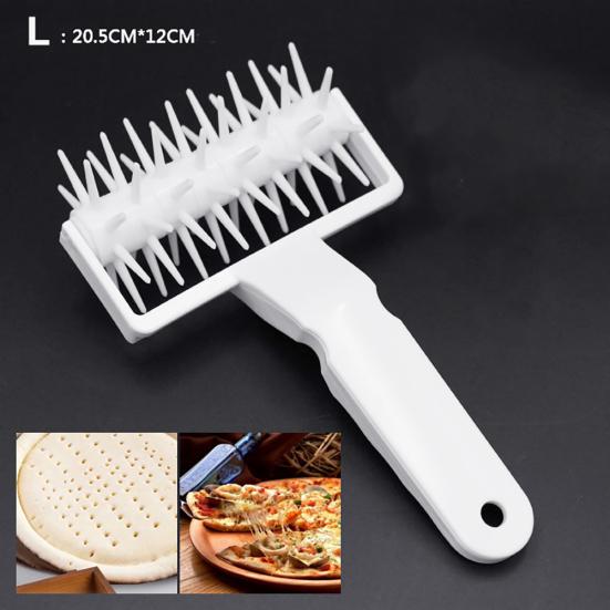 Пластиковые Колесики-Иглы для Теста для Выпечки, Пиццы, Ролик, Дырокол для Хлеба, Инструмент для DIY Выпечки