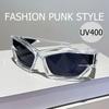 New Fashion Men's Sunglasses Unisex Outdoor UV400 Luxury Sports Eyewear Sun Glasses Elegant Male Driving Punk Style Eyeglasses