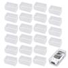 Nullie Mini Car Clear Case Set of 120, Display, Storage, Collection, and Storage Case (4.1x4.3x8.2cm)
